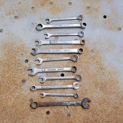 Lot 81: Assortment of (11) Small Wrenches (CRAFTSMAN, THORSEN, NAPA, ETC.)