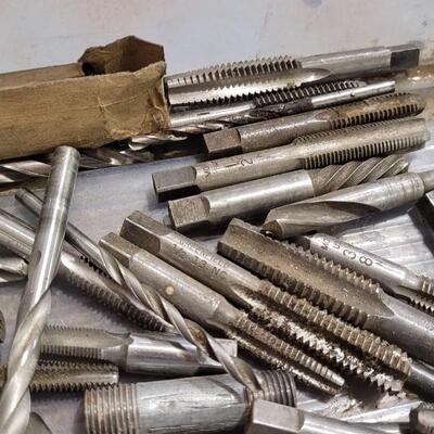 Lot 82: Plastic Bin of Assorted Drill Bits 