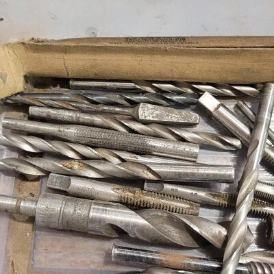 Lot 82: Plastic Bin of Assorted Drill Bits 