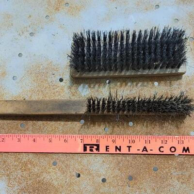 Lot 84: Brush Assortment - (2) Steel and (2) Soft
