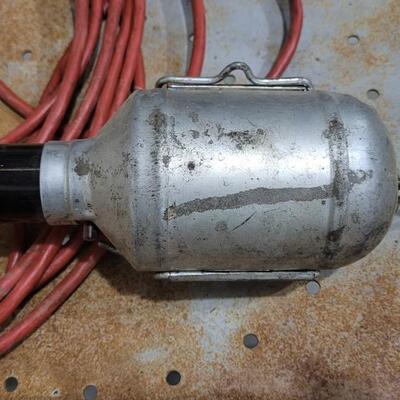 Lot 87: Vintage Shop Light w/ Cord Power Source