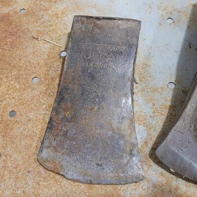 Lot 91: (2) Vintage Axe Heads 