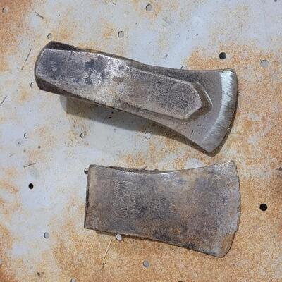 Lot 91: (2) Vintage Axe Heads 