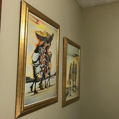 WOMEN SUNSET FRAMED PRINTS