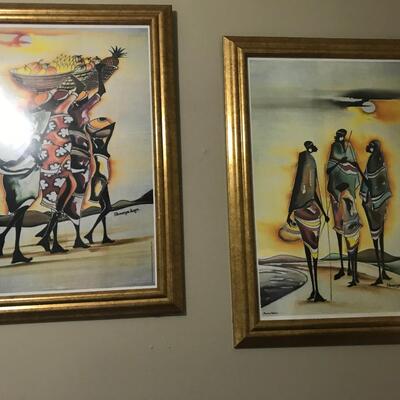 WOMEN SUNSET FRAMED PRINTS
