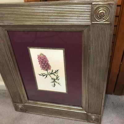 FRAMED BOTANICAL PRINT