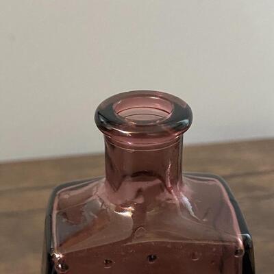 Vintage Wheaton Coffin RIP Poison Bottle Violet Purple