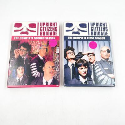 â€œUPRIGHT CITIZENS BRIGADEâ€ SEASONS 1 & 2 DVD LOT