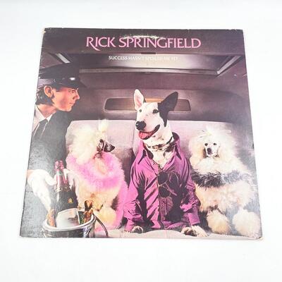 RICK SPRINGFIELD â€œSUCCESS HASNâ€™T SPOILED ME YETâ€ VINYL RECORD
