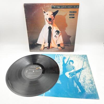 RICK SPRINGFIELD â€œWORKING CLASS DOGâ€ VINYL RECORD
