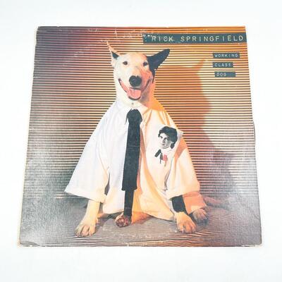 RICK SPRINGFIELD â€œWORKING CLASS DOGâ€ VINYL RECORD