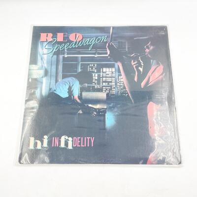 REO SPEEDWAGON â€œHI INFIDELITYâ€ VINYL RECORD