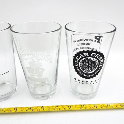 BEER GLASSES LOT #1