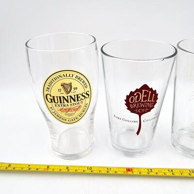 BEER GLASSES LOT #1