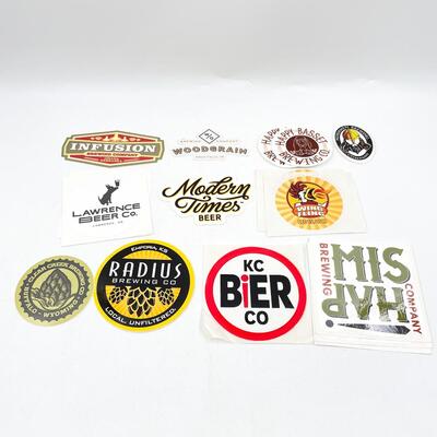 BREWERY/BEER STICKERS