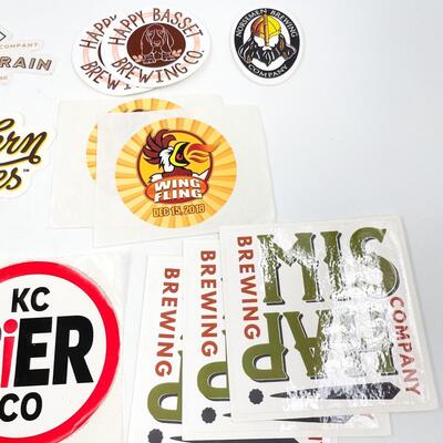 BREWERY/BEER STICKERS