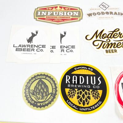 BREWERY/BEER STICKERS
