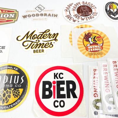 BREWERY/BEER STICKERS