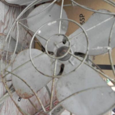  VINTAGE HEATER AND FAN