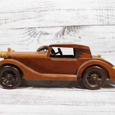 Vintage 1935 Auburn 851 Wooden Antique Car Series