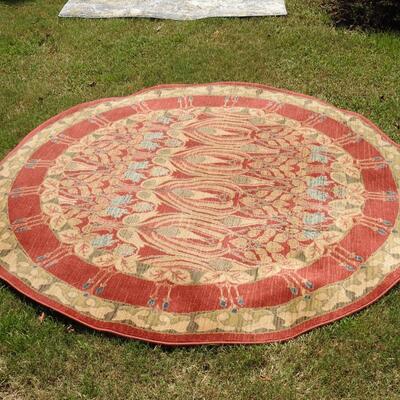 Kesington Round Floral Rug
