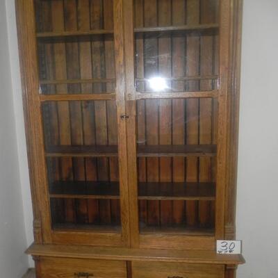  ANTIQUE WOODEN CABINET