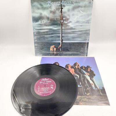 GREAT WHITE â€œHOOKEDâ€ VINYL RECORD 