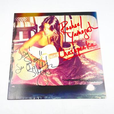 *SIGNED* RACHEL YAMAGATA â€œCHESAPEAKEâ€ VINYL RECORD