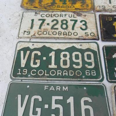  LICENSE PLATES