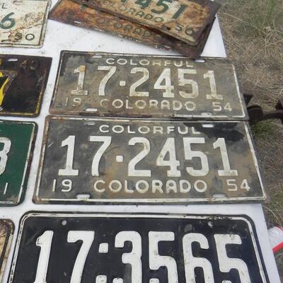  LICENSE PLATES