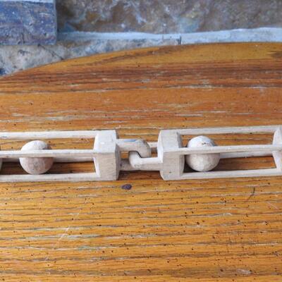 Handcarved "game"