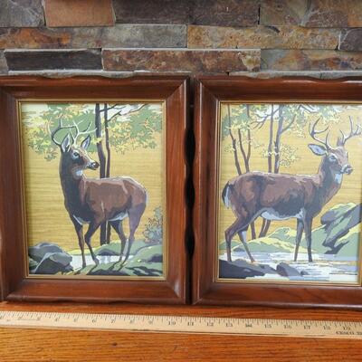Deer paintings