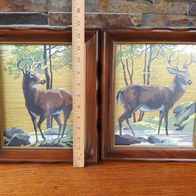 Deer paintings