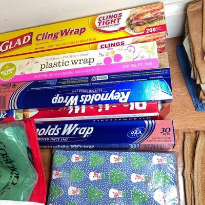 Lot 107- kitchen towels & more