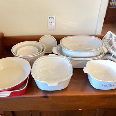 Lot 114- Baking Dishes