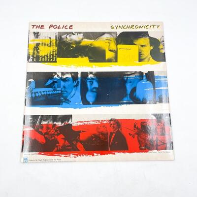 THE POLICE â€œSYNCHRONICITYâ€ VINYL RECORD 