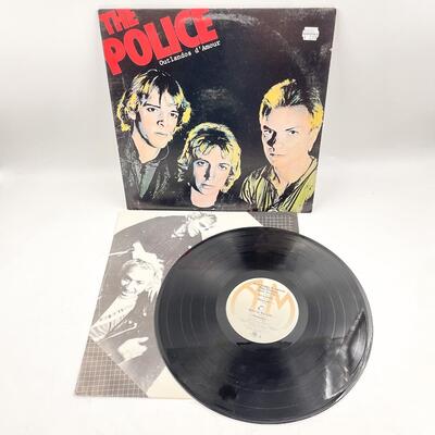 THE POLICE â€œOUTLANDOS Dâ€™AMOURâ€ VINYL RECORD 
