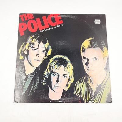 THE POLICE â€œOUTLANDOS Dâ€™AMOURâ€ VINYL RECORD 