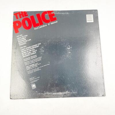 THE POLICE â€œOUTLANDOS Dâ€™AMOURâ€ VINYL RECORD 