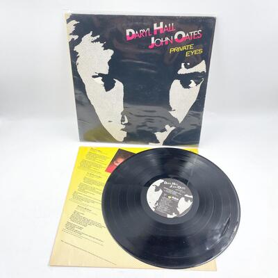 DARYL HALL & JOHN OATES â€œPRIVATE EYESâ€ VINYL RECORD #2