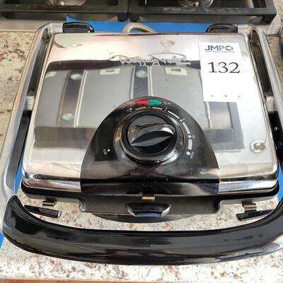 Lot 132- Wolfgang Puck Panini Maker