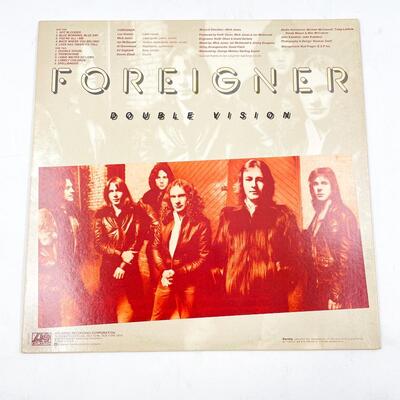 FOREIGNER â€œDOUBLE VISIONâ€ VINYL RECORD #1