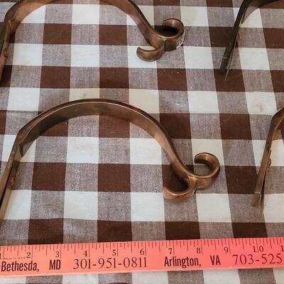 Lot 95: (5) Copper Arches (hooks)