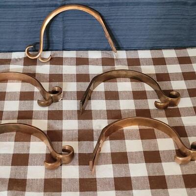Lot 95: (5) Copper Arches (hooks)