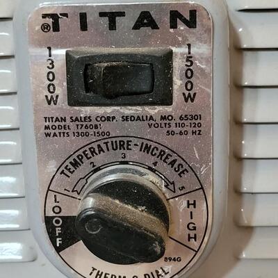 Lot 101: Titan Electric Heater #2