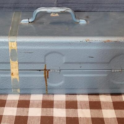 Lot 104: Vintage My Buddy Metal (Tackle) Box