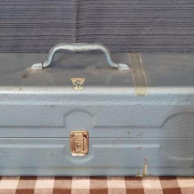 Lot 104: Vintage My Buddy Metal (Tackle) Box