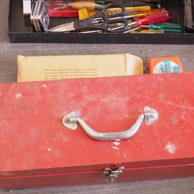 Lot 139 Vintage tool chests and tools