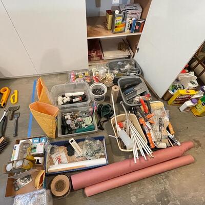 Lot 140  Large lot Tools and Hardward