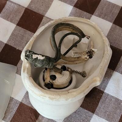 Lot 106: Vintage Art Deco Style Lighting 